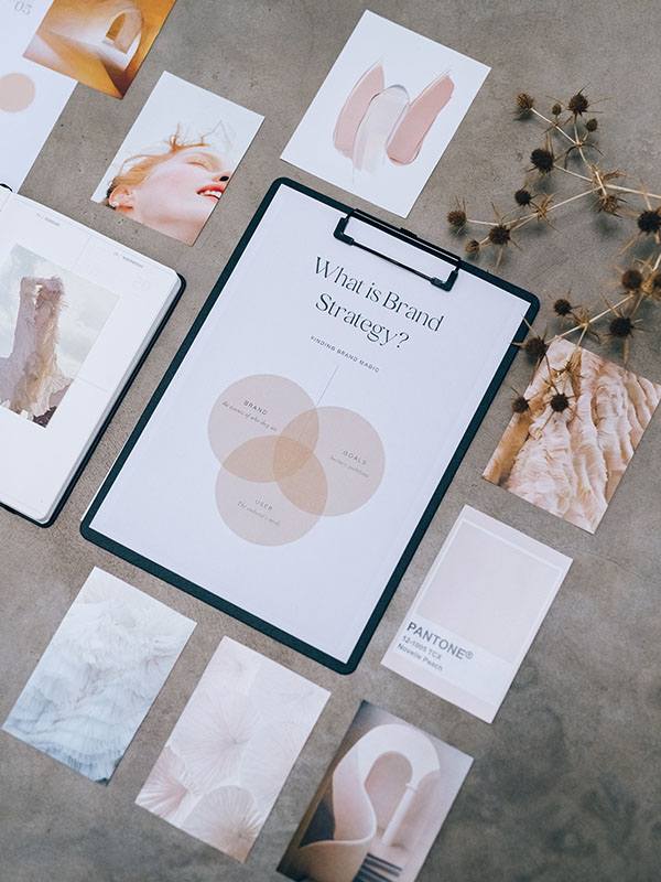 Visuaalinen ilme on tärkeä osa brändiä.